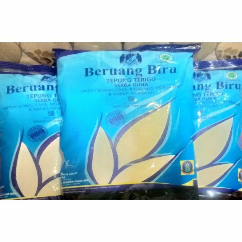 

Tepung Terigu Serbaguna Sriboga Beruang Biru (1kg)