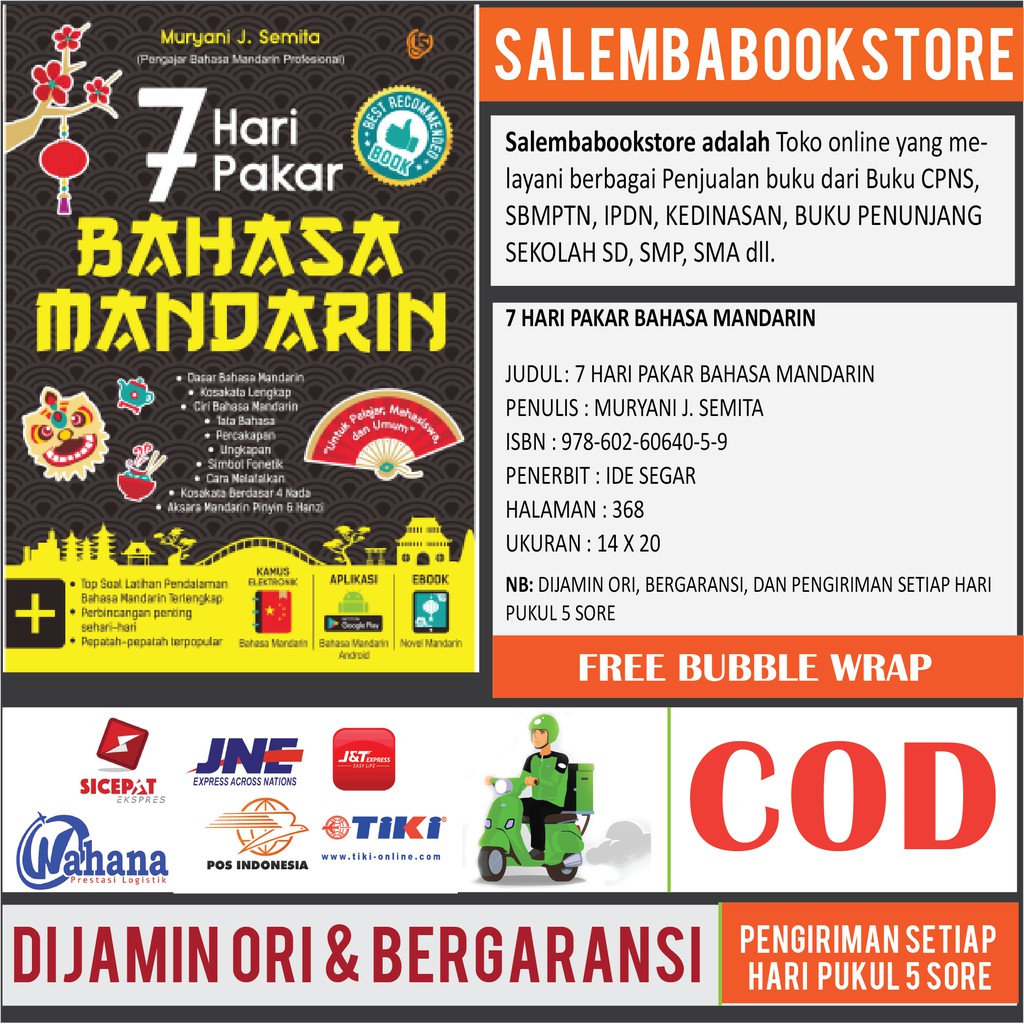 BUKU 7 HARI PAKAR BAHASA MANDARIN