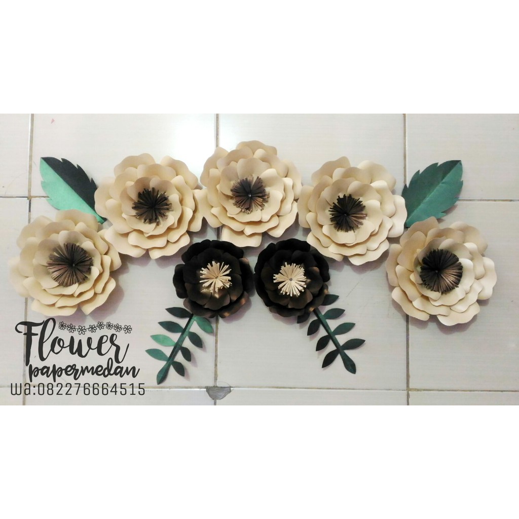 

paper flower murah 65rb dapat 11pcs