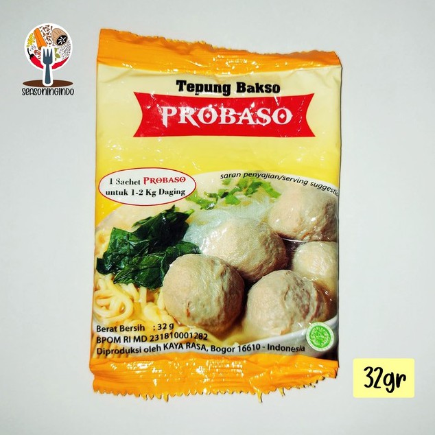 

PROBASO Tepung Khusus / Pengenyal Bakso 32gr (Min 2 pcs)