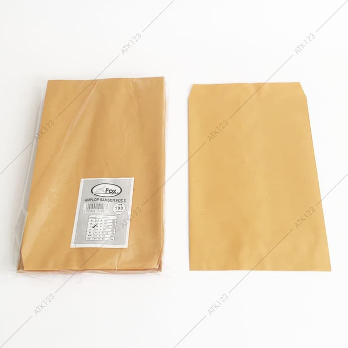 

Stok Ready Amplop Coklat Samson Fox C 1 2 Folio isi 100 Buah terakhir