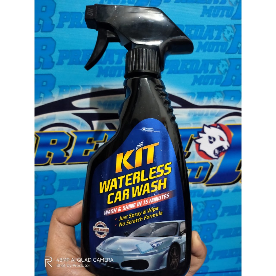 CARA CEPAT CUCI MOBIL TANPA AIR SHAMPOO KIT WATERLESS CAR WASH 500ML