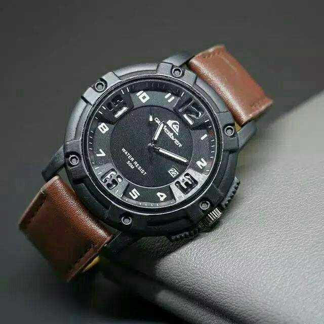 Terima Cod)Jam Tangan Pria New QuickSilver Tanggal  Aktif (Dikirim Dari Jakarta)