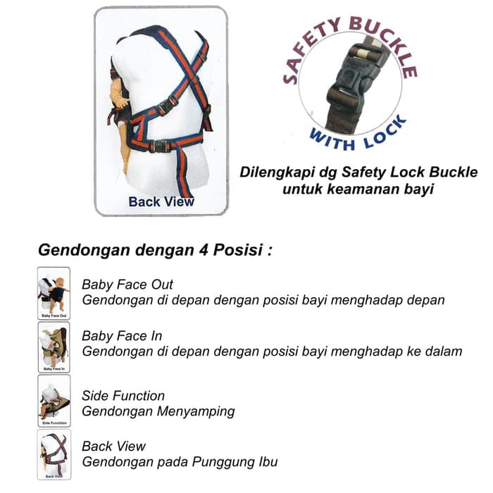 Promo !! SALE !! BABY SCOTS-GENDONGAN DEPAN 3IN1 GENDONGAN SPECIAL