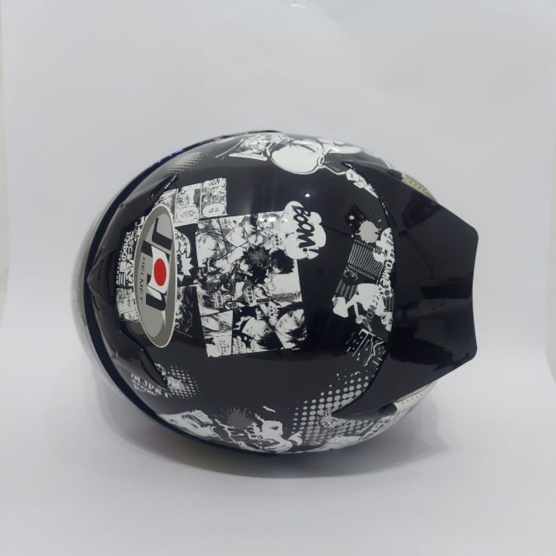 Helm Full Face Murah JPN Motif Komik