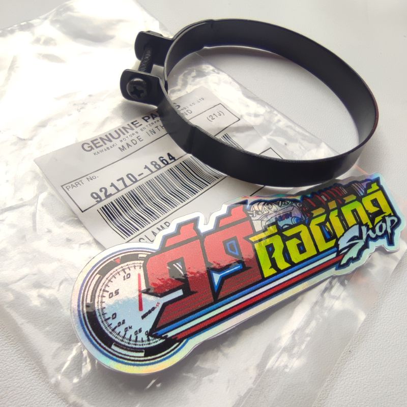 KLEM CLAMP BESAR KARET FILTER UDARA BOX FILTER KARBU NINJA RR NEW OLD 150