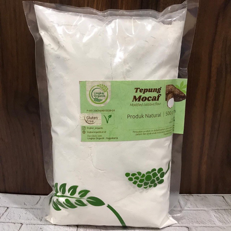 

TEPUNG MOCAF / MOKAF LINGKAR ORGANIK 500Gram