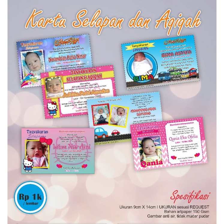 

kartu ucapan selapan