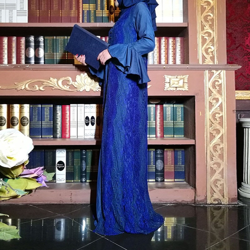 GAMIS MEWAH IMPORT WANITA ASIA EROPA DUBAI TURKEY ORIGINAL BA0286