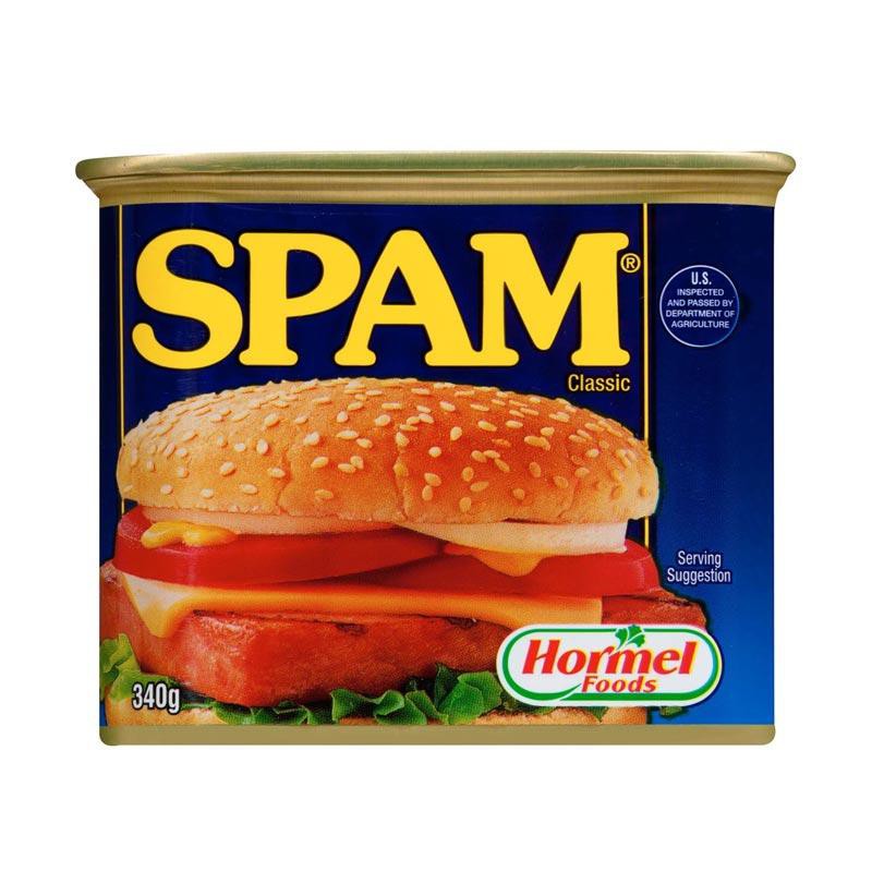 

SPAM Classic Prepared Canned Pork Meat Instant Food Daging Babi Kaleng