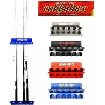 Rak Dinding Joran Maguro Rod Holder Maguro Maguro Vertical Rod Holder
