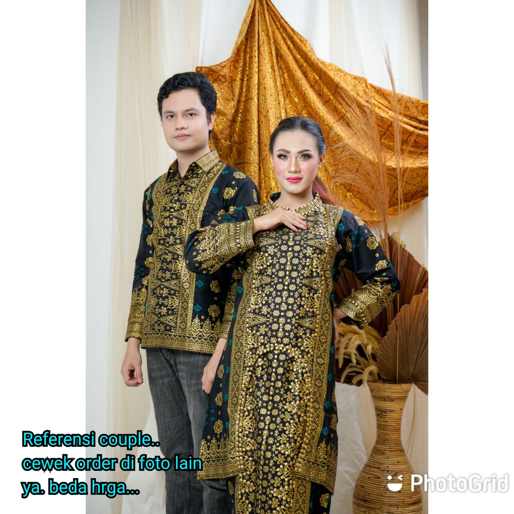 KEMEJA TUNIK ADELLE SONGKET ( CEWEK DI FOTO PRODUK LAIN) BATIK JUPRI BAJU KONDANGAN BAJU WISUDA  MOTIF SONGKET PRINTING RUMAH KEBAYA BANDUNG RUMAH SONGKET BANDUNG