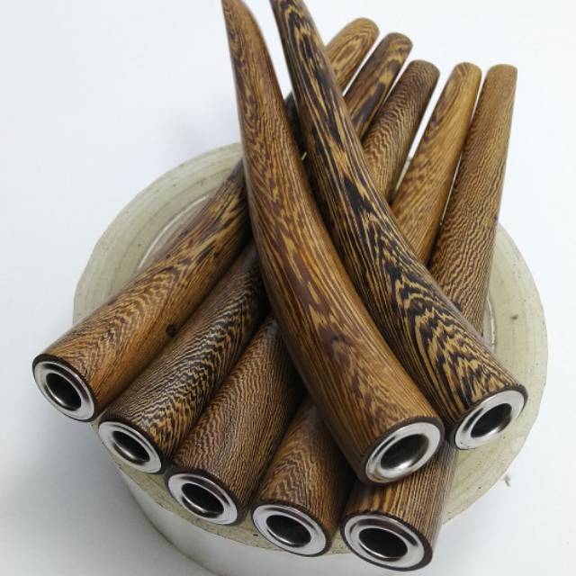 Pipa once terlaris kayu johar motif ular
