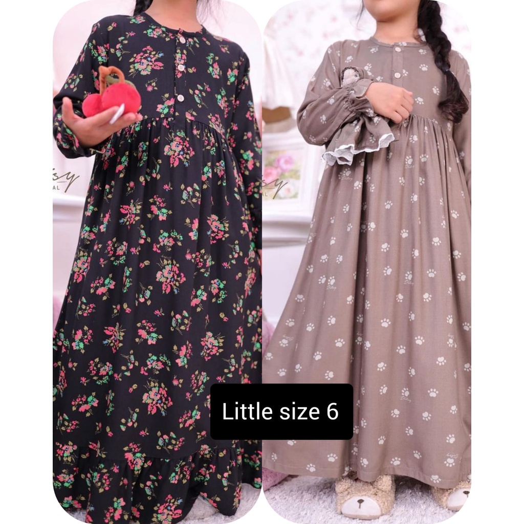 LITTLE DITSY SIZE 6 ANAELLE ONYXBLACK SIZE 6, PAW MOCCA SIZE 6, niran mocca size 6