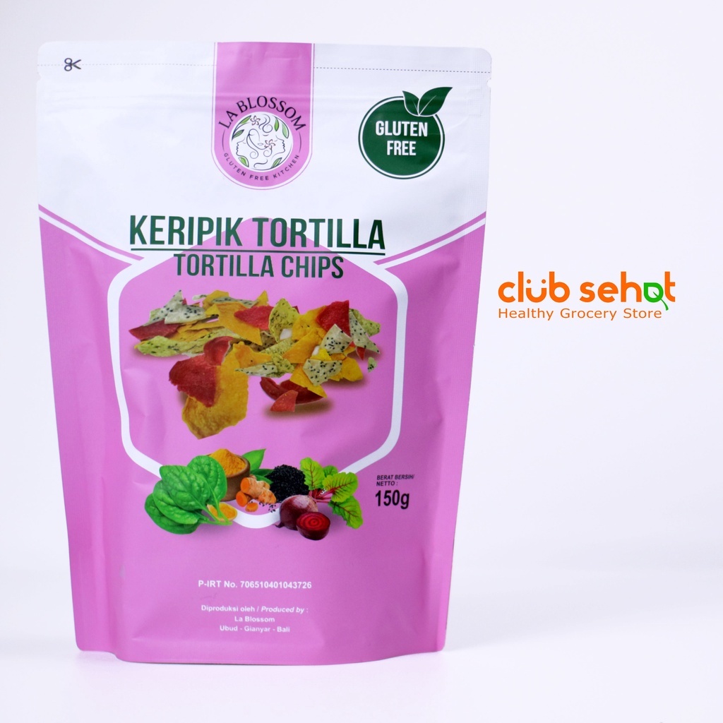 

TORTILLA CHIPS (KERIPIK TORTILLA) GLUTEN FREE 150GR