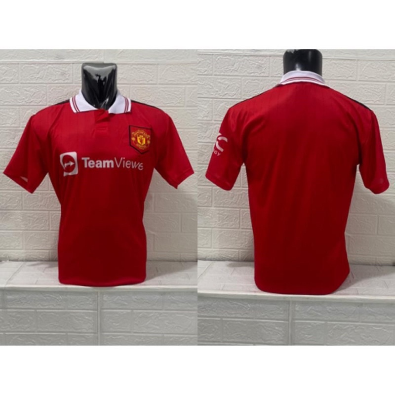 jersey bola MU home 2024 2023 printing terbaru