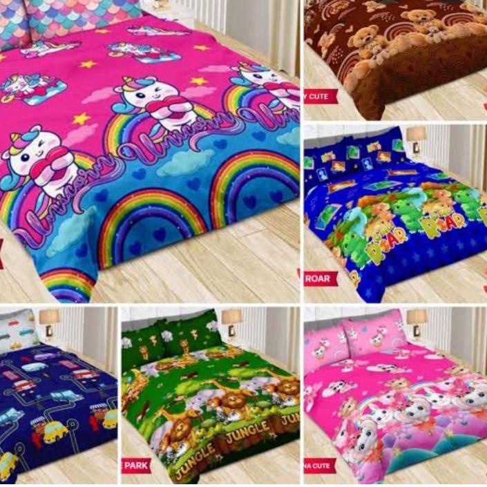 sprei bonita karakter 180x200 tebel 20cm