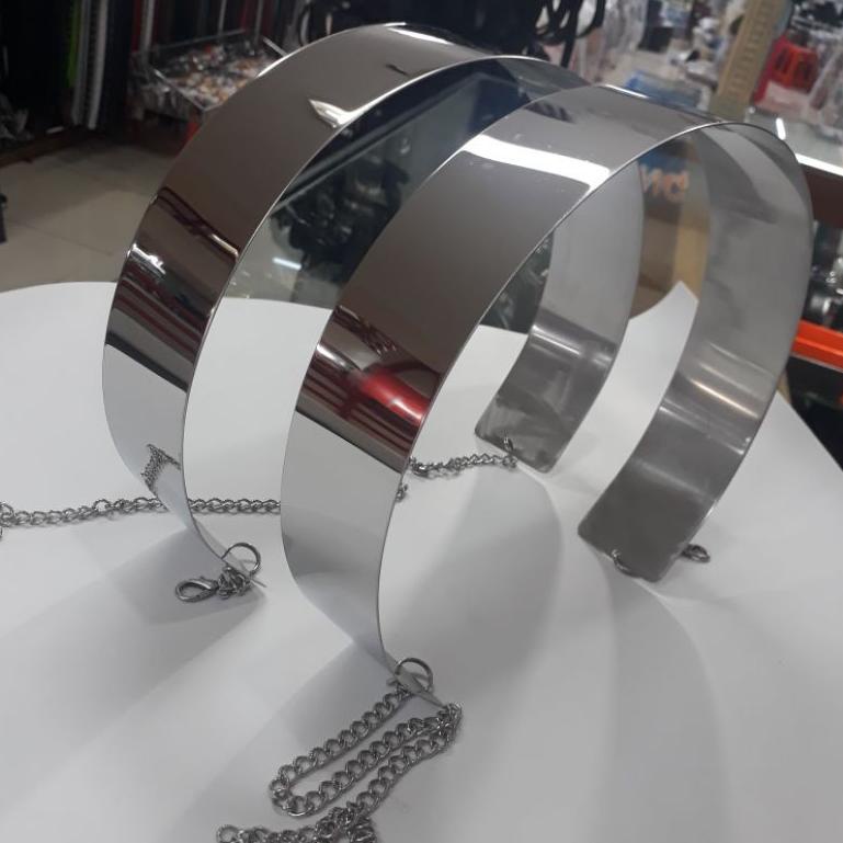 ➜9j Super Promo☆➜ IKAT PINGGANG PLAT RANTAI [SILVER]/BELT PLAT RANTAI/BELT PLAT SILVER Z35 ➜