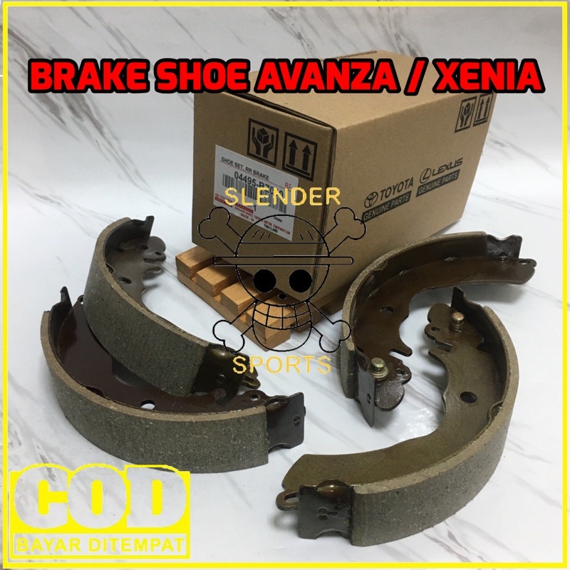 BRAKE SHOE AVANZA - KAMPAS REM BELAKANG AVANZA / XENIA