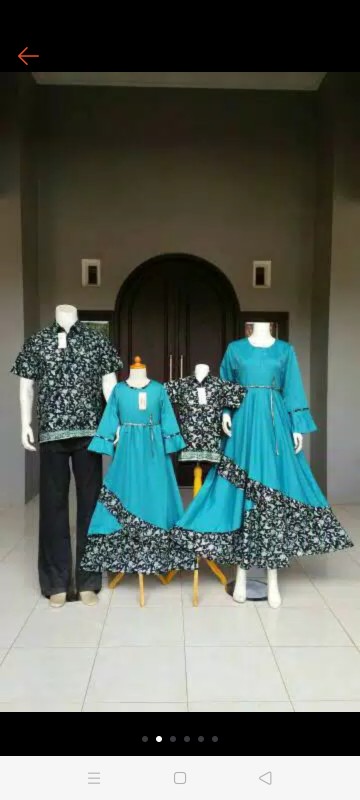 Batik Couple Keluarga Cassandra, Bahan Balotelli Mix Katun Prada