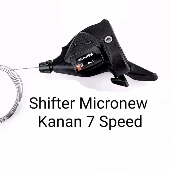Shifter Pemindah Gigi Gear Sepeda MicroNew 7 Speed Kecepatan