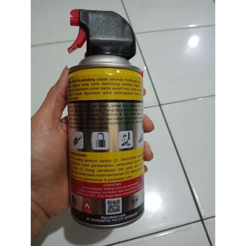 Full Penetrate Petroasia 300ml Wd Petroasia / Anti karat Pelumas Multifungsi Serbaguna