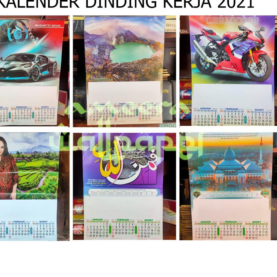 HITZ 2021 KALENDER DINDING TRIWULAN 2021