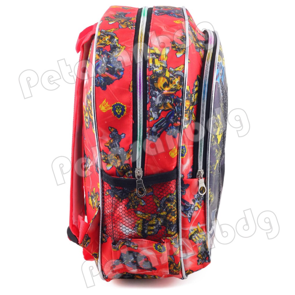 PTS - Ransel Sekolah Anak NYALA BATMAN - EXTRA - THE RIDE - RANSEL LED - LED BACKPACK