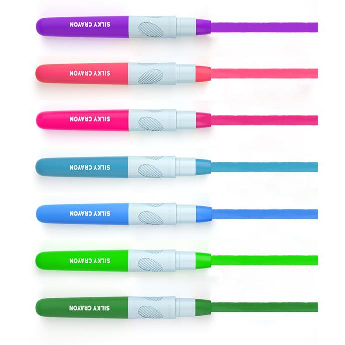 

MIDEER SILKY CRAYON 12 PCS/24 PCS MAINAN EDUKASI ALAT TULIS MENGAMBAR - 12 PCS