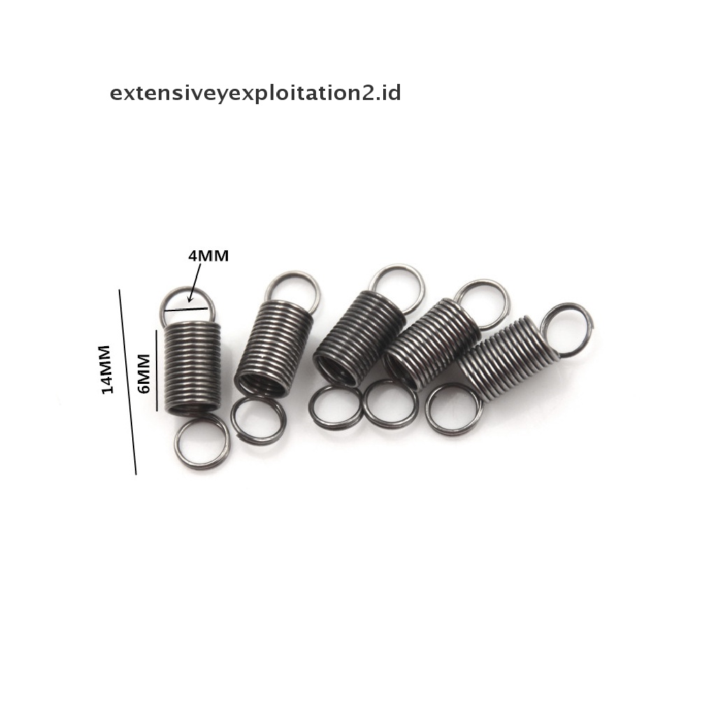 (Hotter) 10pcs Mata Air Bahan Stainless Steel 15mm Dengan Kait Untuk Anak Diy