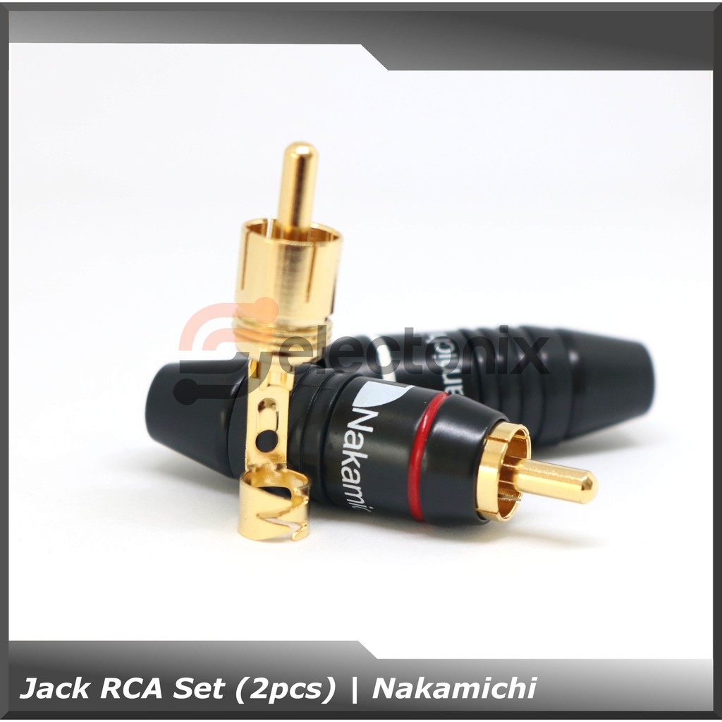 Jack Audio RCA Connector Male | Nakamichi