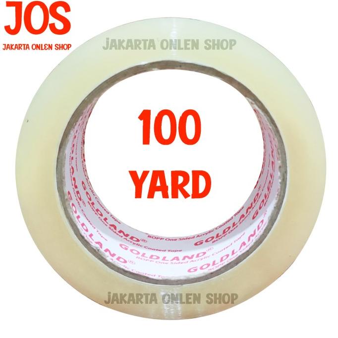 

Big Sale LAKBAN BENING-COKLAT 100 YARD GOLDLAND SUPER LENGKET Big Sale