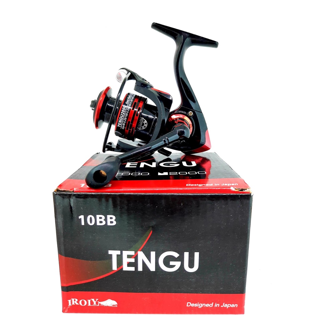 Reel Pancing IROLY TENGU 10BB ALUMUNIUM SPOOL Sangat Murah Designed in Japan