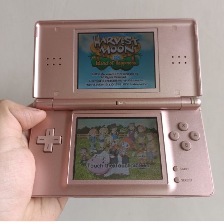 NINTENDO DS LITE NDS LITE WITH FLASHCARD R4 EDGE MEMORY FULL GAMES 4GB 8GB 16GB