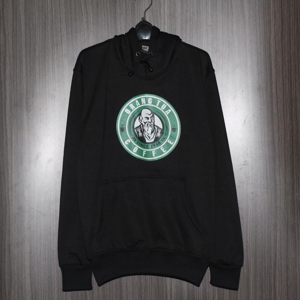 sweater hoodie pria coffee