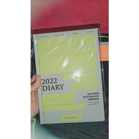 

Diary Lee minho from seasons greeting 2022 OFFICIAL