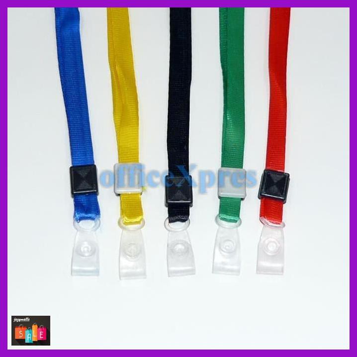 

DOCUMENTO- GANTUNGAN ID CARD / TALI BADGE ID NYLON SOFT PVC HOOK COMBO -ASLIII.