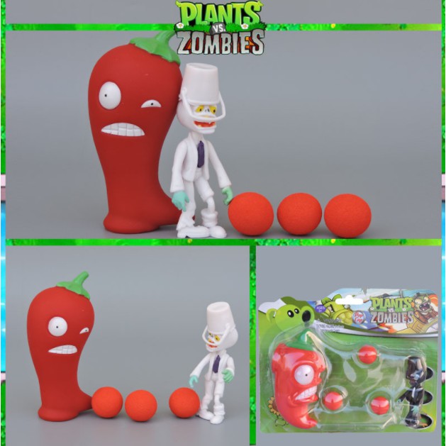 J3 - Mainan Plants vs zombies shooting