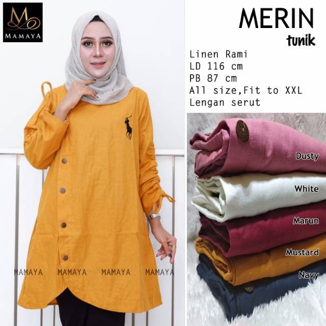 PROMO LEBARAN- Merin tunik MAMAYA