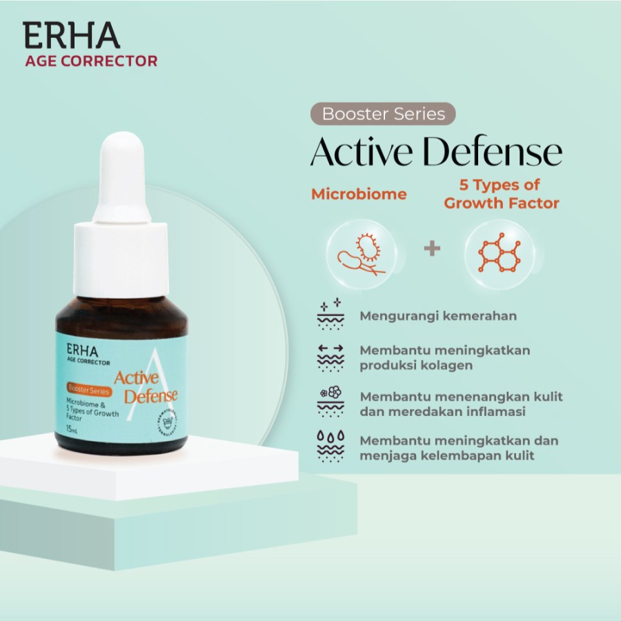 ERHA Paket Glowing Wajah - Vitamin C Brightening Serum + Gentle Bright Essence