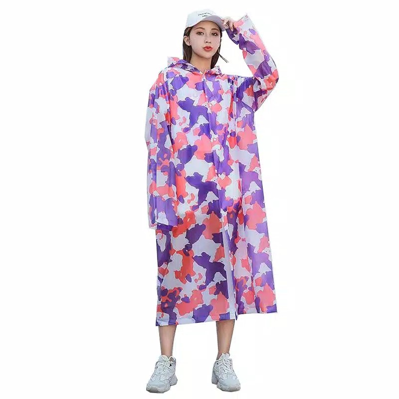 JAS HUJAN WANITA KOREA MANTEL HUJAN PEREMPUAN DEWASA RAINCOAT GIRL IMPORT A37