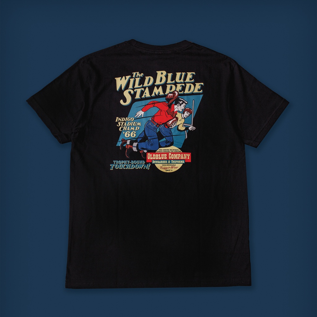 Oldblue Co. Tee - The Blue Stampede