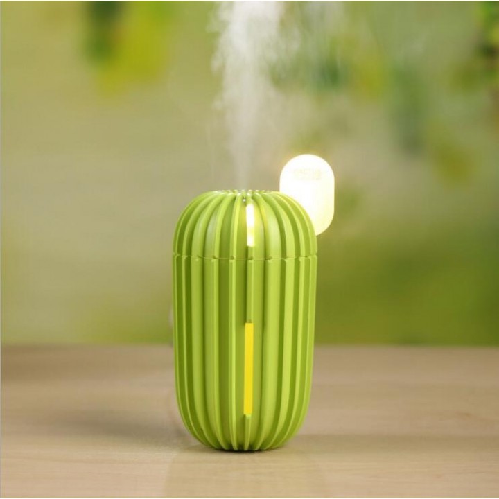 Cactus Mini USB Cool Mist Ultrasonic Portable Humidifier 200ml