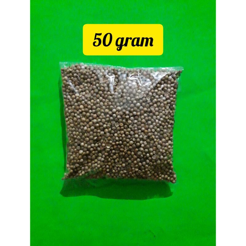 

Ketumbar biji ( Bahan ) 50 gram