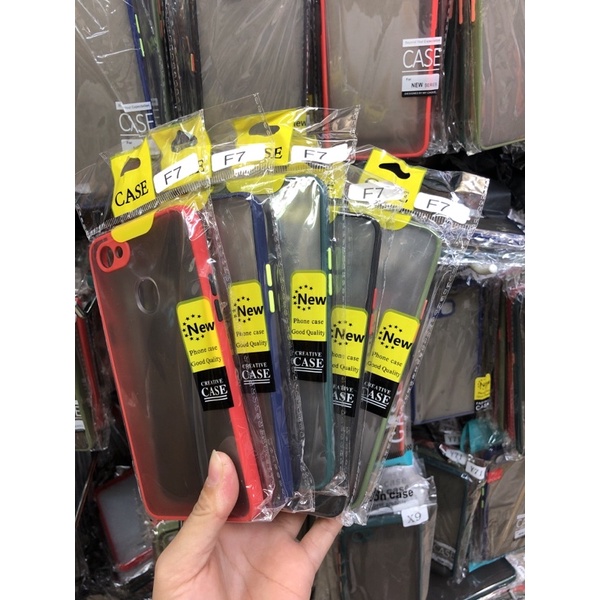 [MA] CASE BUMPER MY CHOICE OPPO F7 HYBRID MATTE MY CHOICE PELINDUNG CAMERA