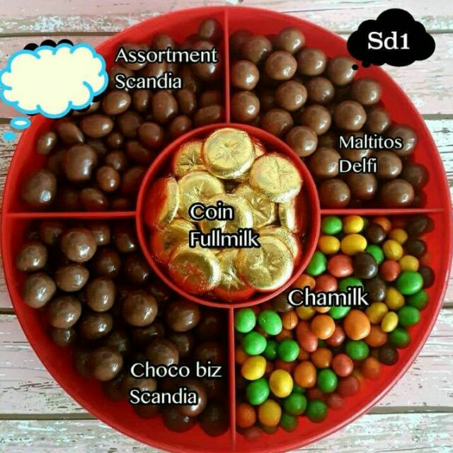 

Coklat mix rasa