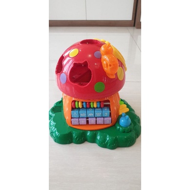 Preloved magic mushroom house toy