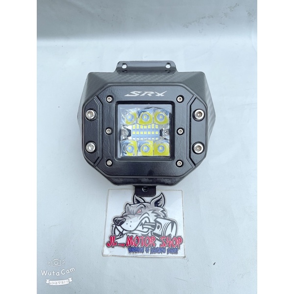 Lampu Tembak - Lampu Reflektor LED CRF KLX D-Tracker 150 CRF150 L - WR 155 WR155 Model Carbon Terang