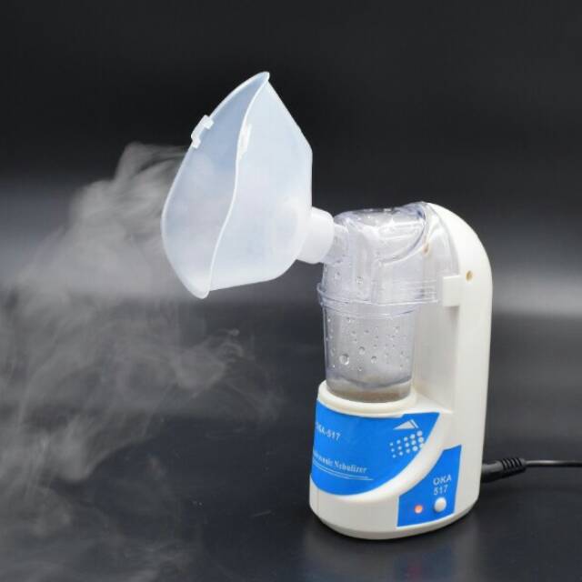 Alat Terapi Pernafasan Ultrasonic Inhale Nebulizer - OKA-517 - White