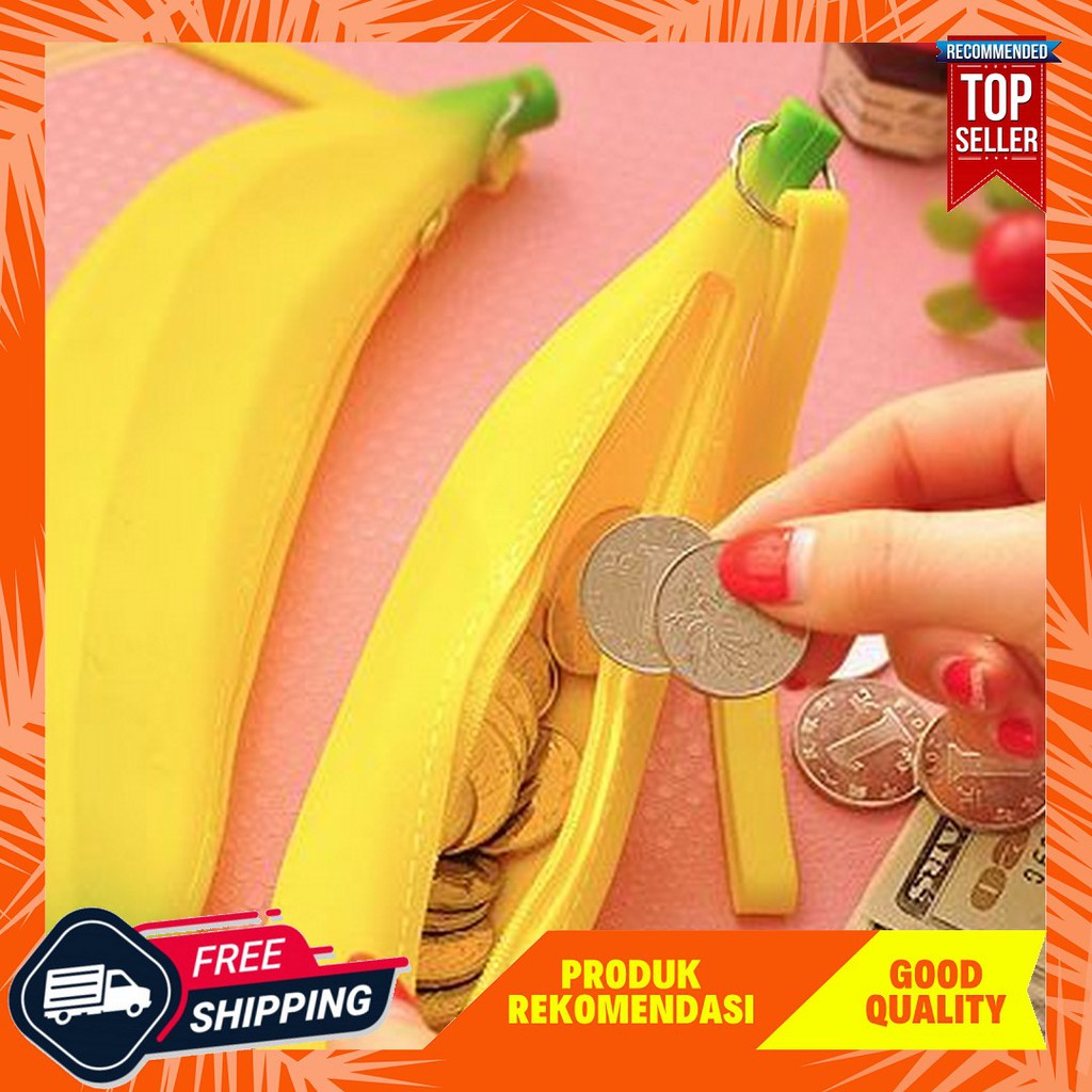 

Tempat Penyimpanan Barang / Tempat Koin / Kotak Pensil Pisang - X035